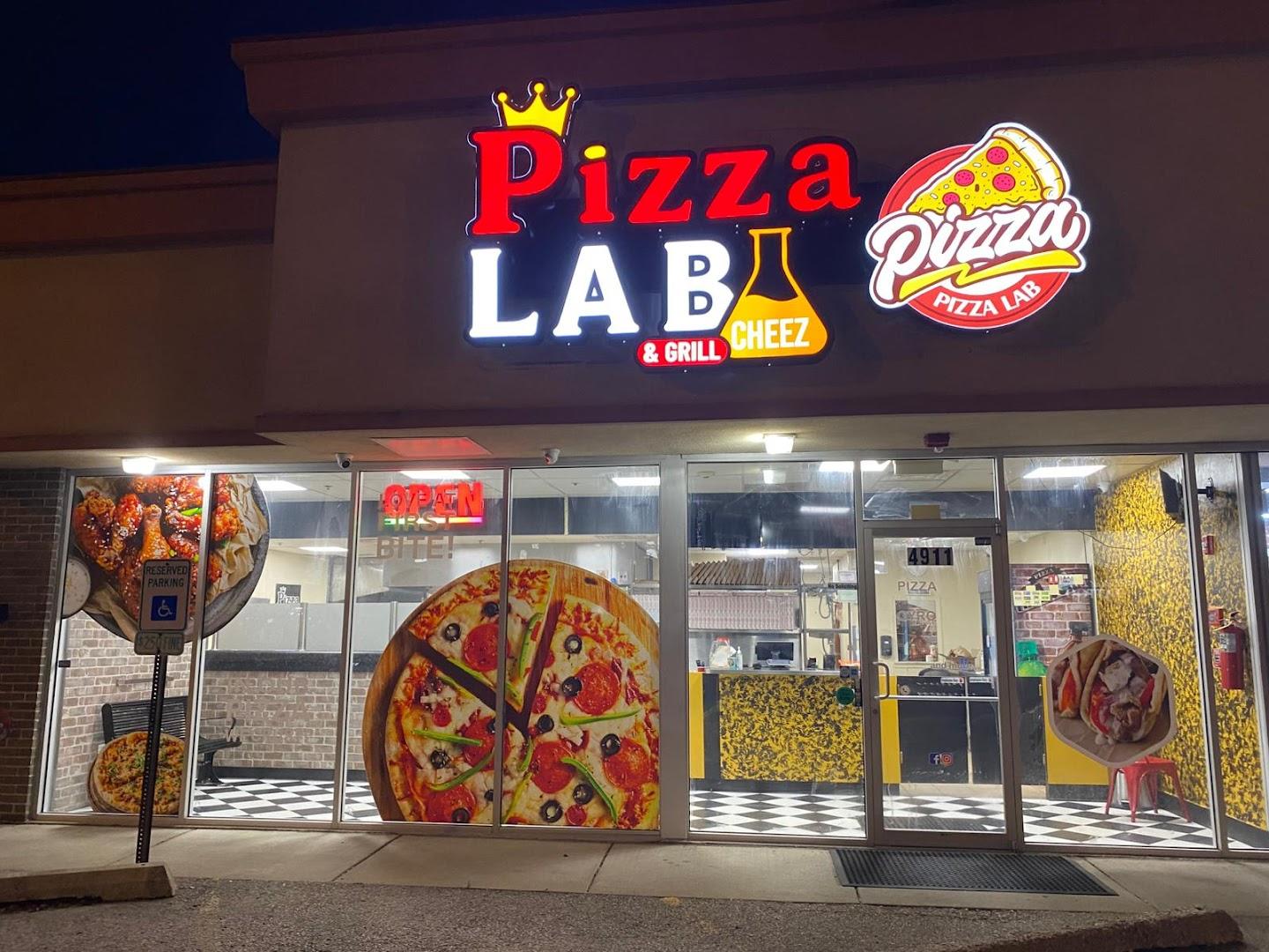 Pizza Lab and Grill Menu
