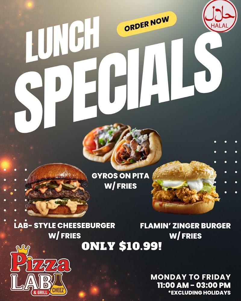 Pizza Lab and Grill Menu image 2